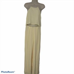 Forever 21 Transparent Lace Jumpsuit